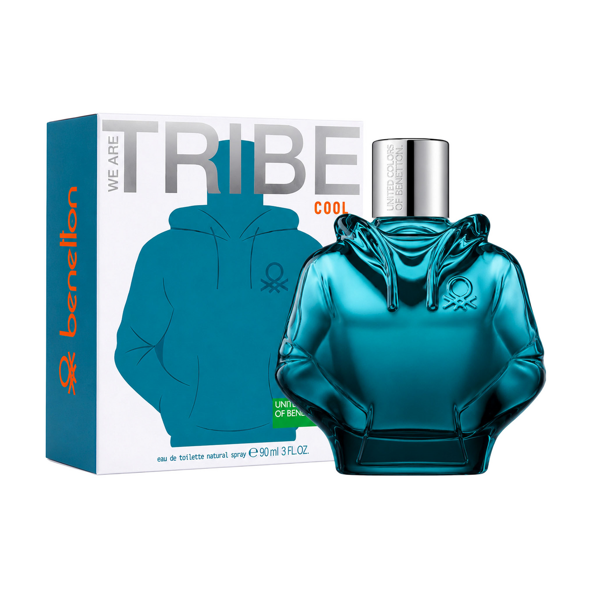 Perfume Benetton We Are Tribe Cool Eau de Toilette 90ml Para Caballero, foto 7 de 10