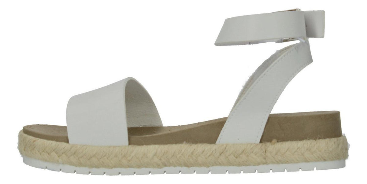 Sandalias Hemisferios Para Mujer 28702-1-a Blanco [hmf12], foto 2 de 6