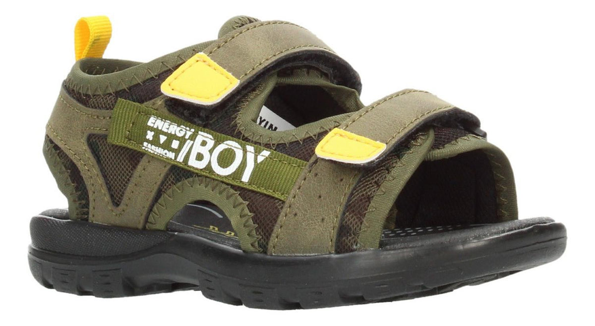 Sandalias Yuyin Para Niño 22052 Verde Oscuro [yuy398], foto 1 de 10