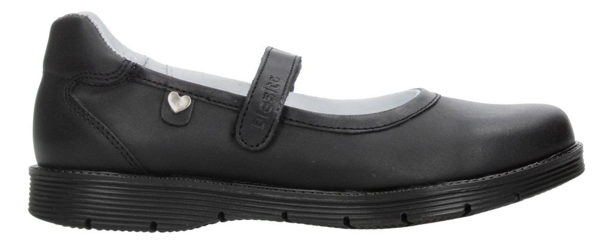 Zapato Blasito Niña Negro Escolar Cómodo Juvenil T22-26, foto 1 de 10