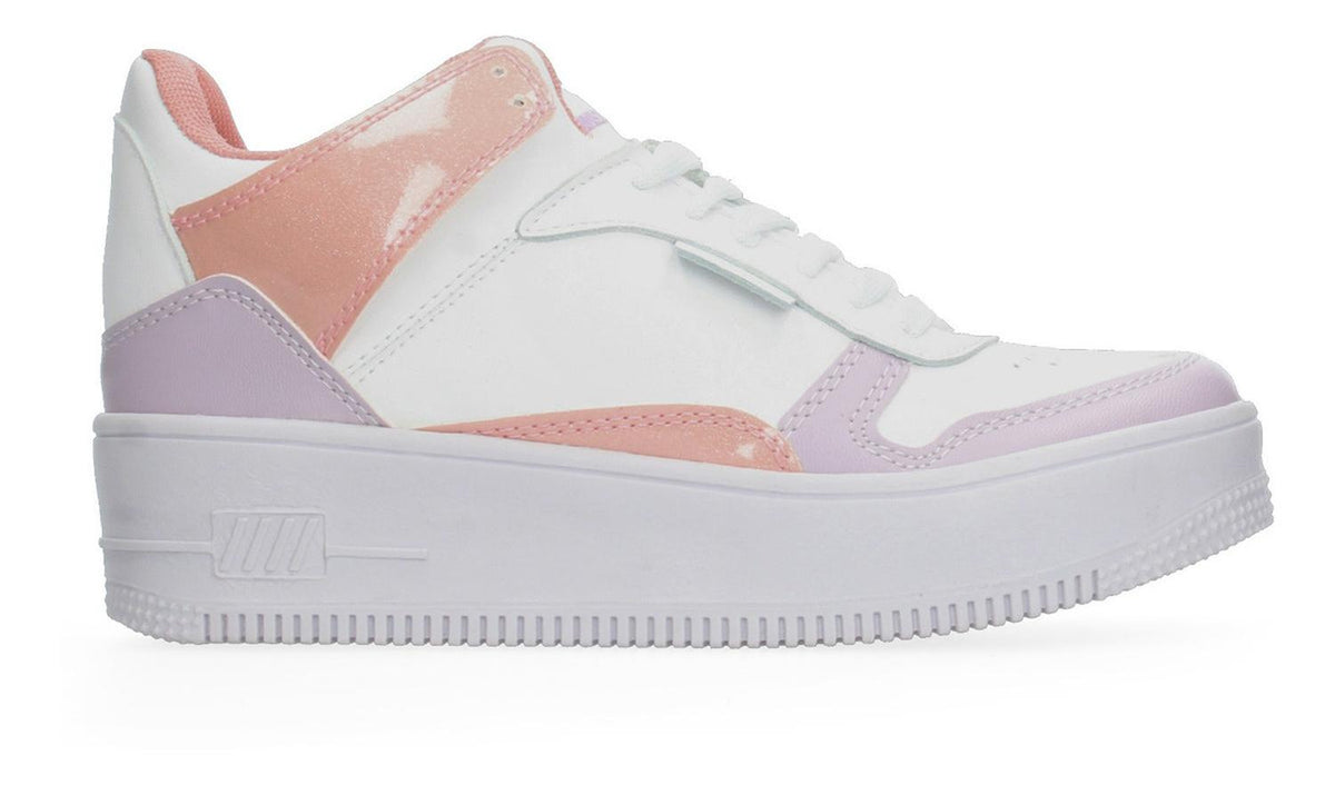 Tenis Bota Con Plataforma Blanco Para Mujer [mad19], foto 1 de 10