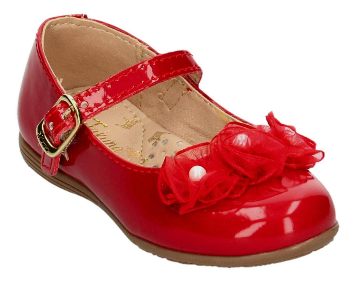 Zapato Casual Jakuna Para Niña 21854 Rojo [jak155], foto 4 de 10
