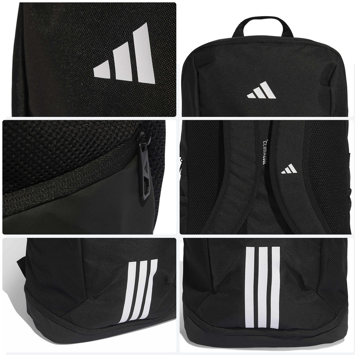 Mochila Adidas Tiro Negro Deportiva Escolar Unisex 28L, foto 8 de 10