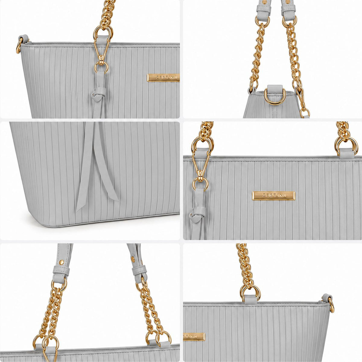 Bolsa Felianna Dama Gris Casual Para Mujer, foto 5 de 10