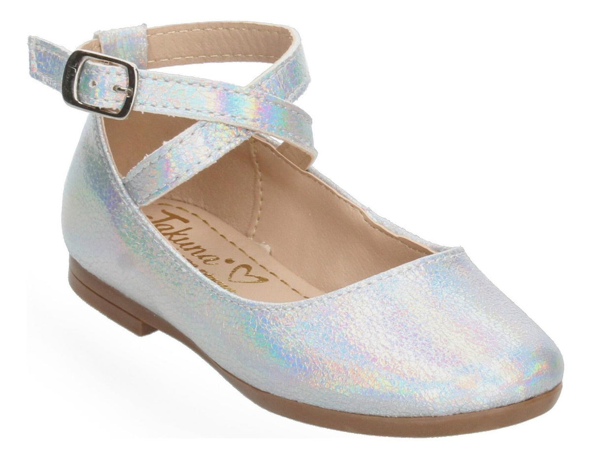 Flats Jakuna Niña Plateado Casual Infantil, foto 2 de 8