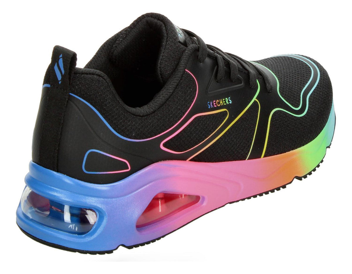 Tenis Skechers Mujer Rainbow Roads Color Negro Para Dama, foto 3 de 10