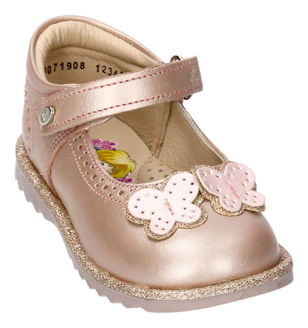 Zapato Casual Coqueta Para Niña 123401-i Amarillo [cta883], foto 3 de 6