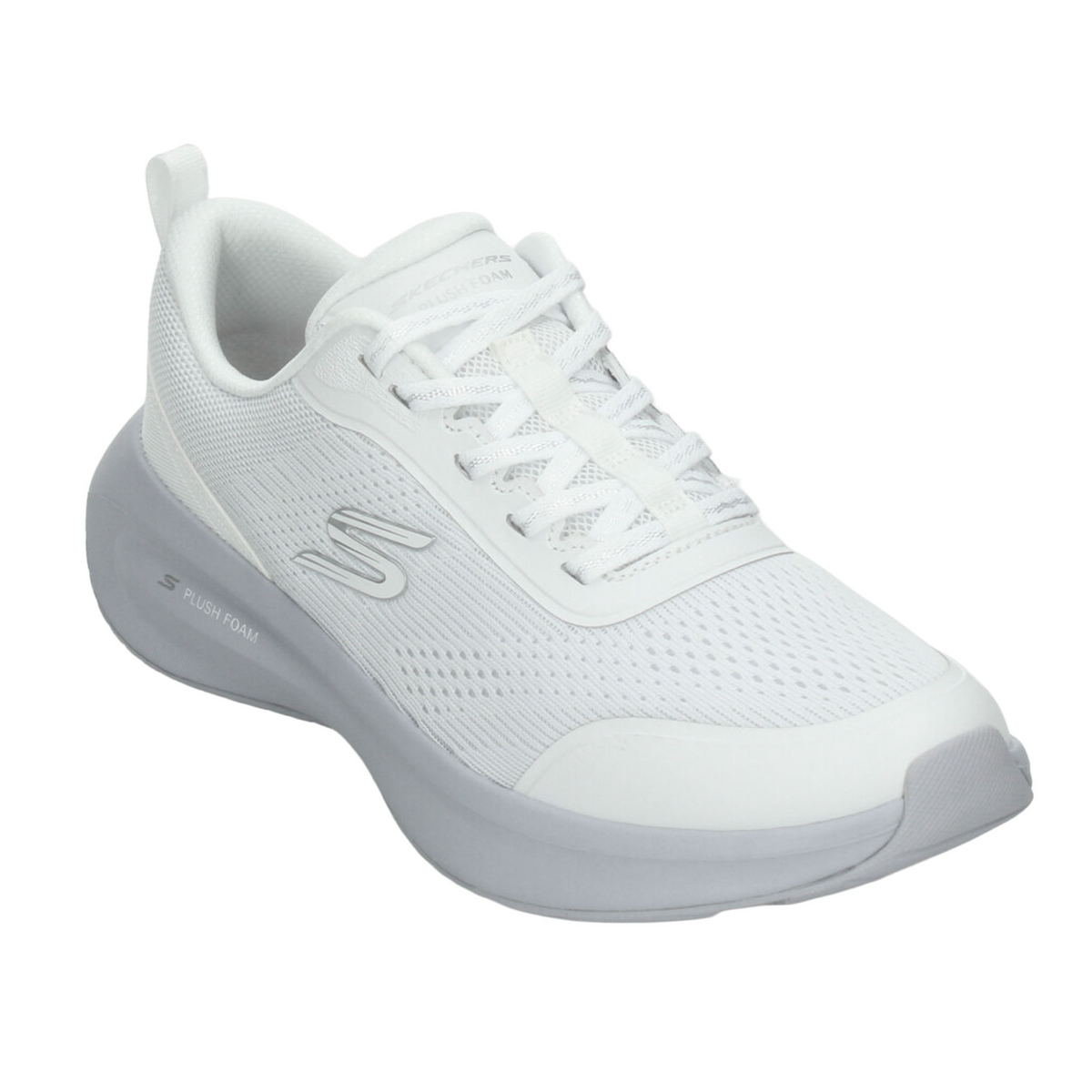 Tenis Skechers Plush Foam Dama Blanco Deportivo Mujer, foto 4 de 10