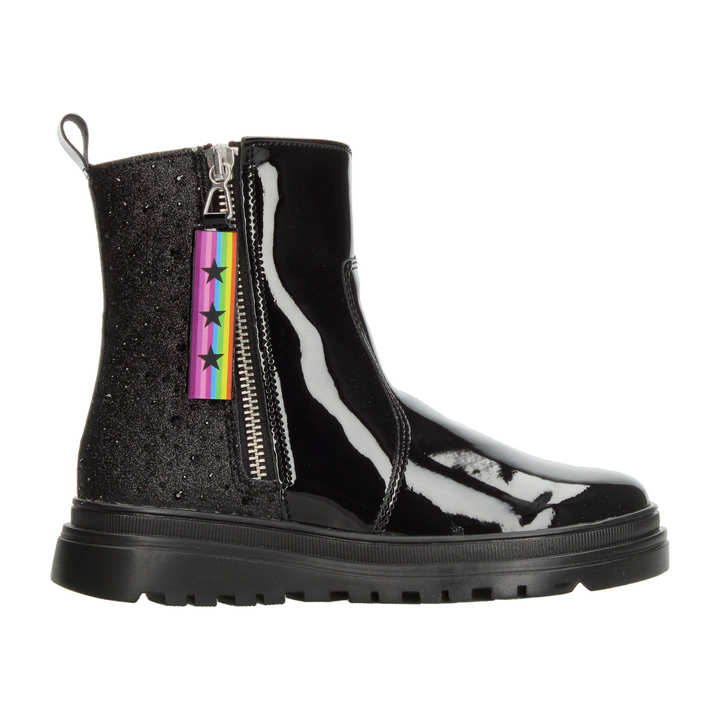 Bota Yuyin Niña Negro Casual Dama Jr. T22-26