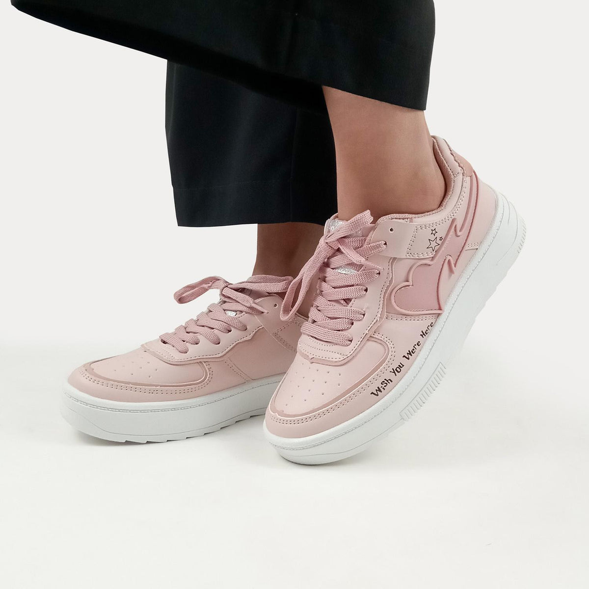 Tenis Gosh Rosa Diseño De Corazon Para Mujer, foto 4 de 10
