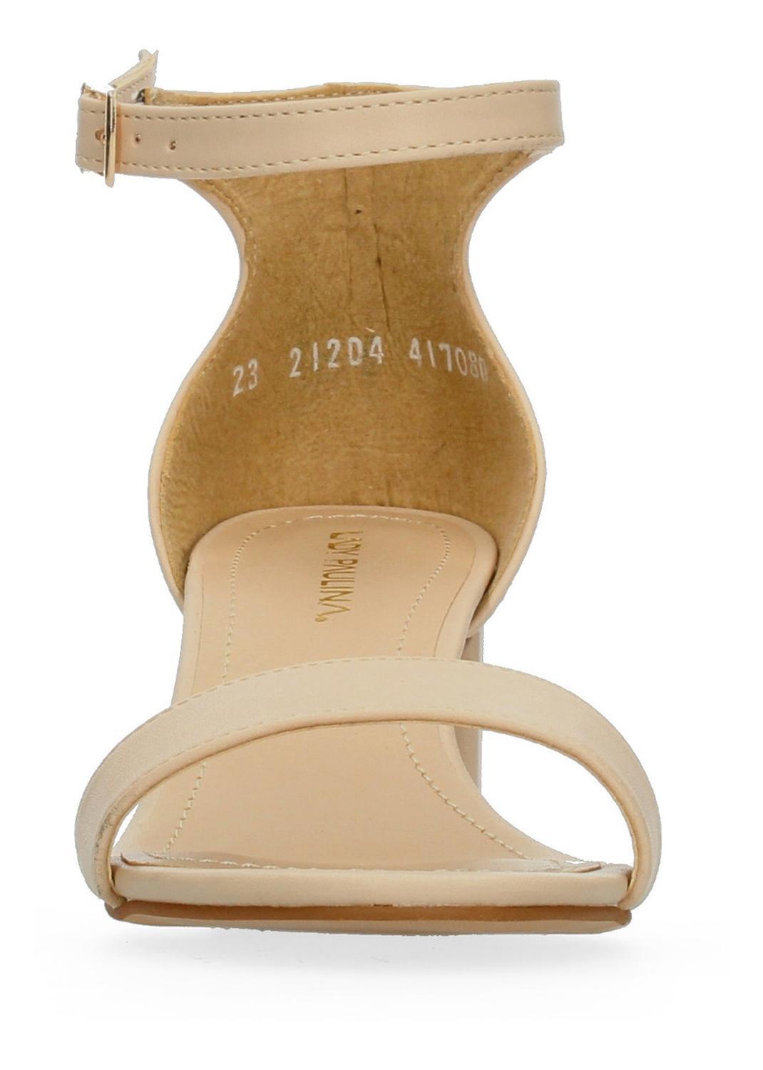Sandalias Paulina Para Mujer 21204 Beige [pau854], foto 6 de 10