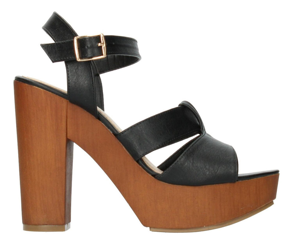 Sandalias Paulina Para Mujer 81811 Negro [pau753], foto 1 de 6