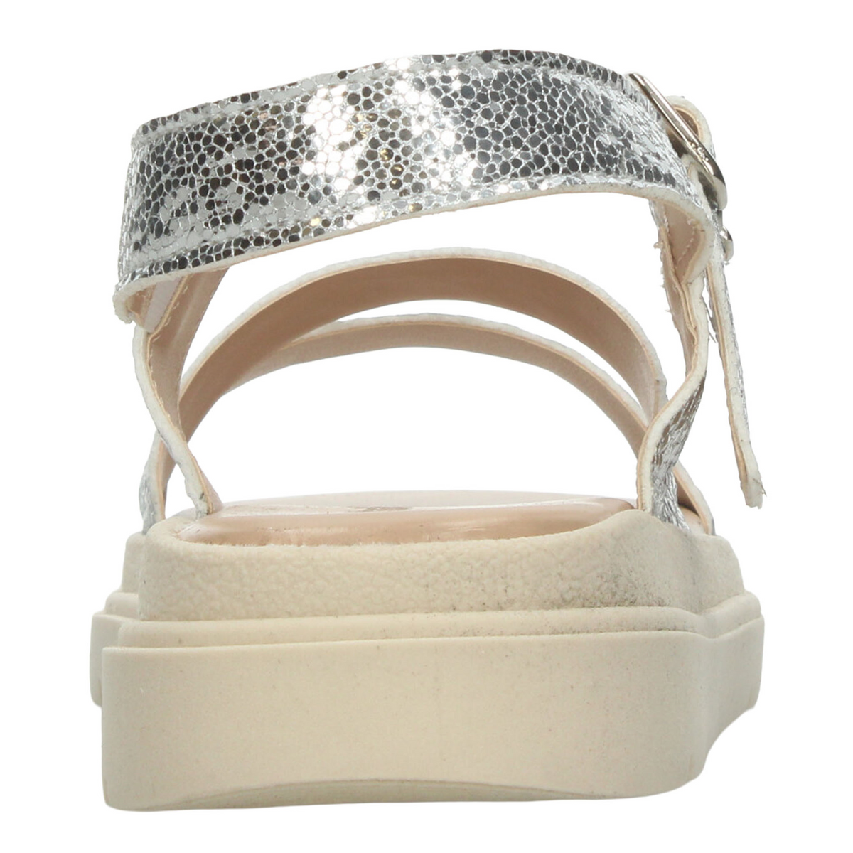 Sandalias Blasito Niña Plateado Casual Infantil T22-27, foto 7 de 10