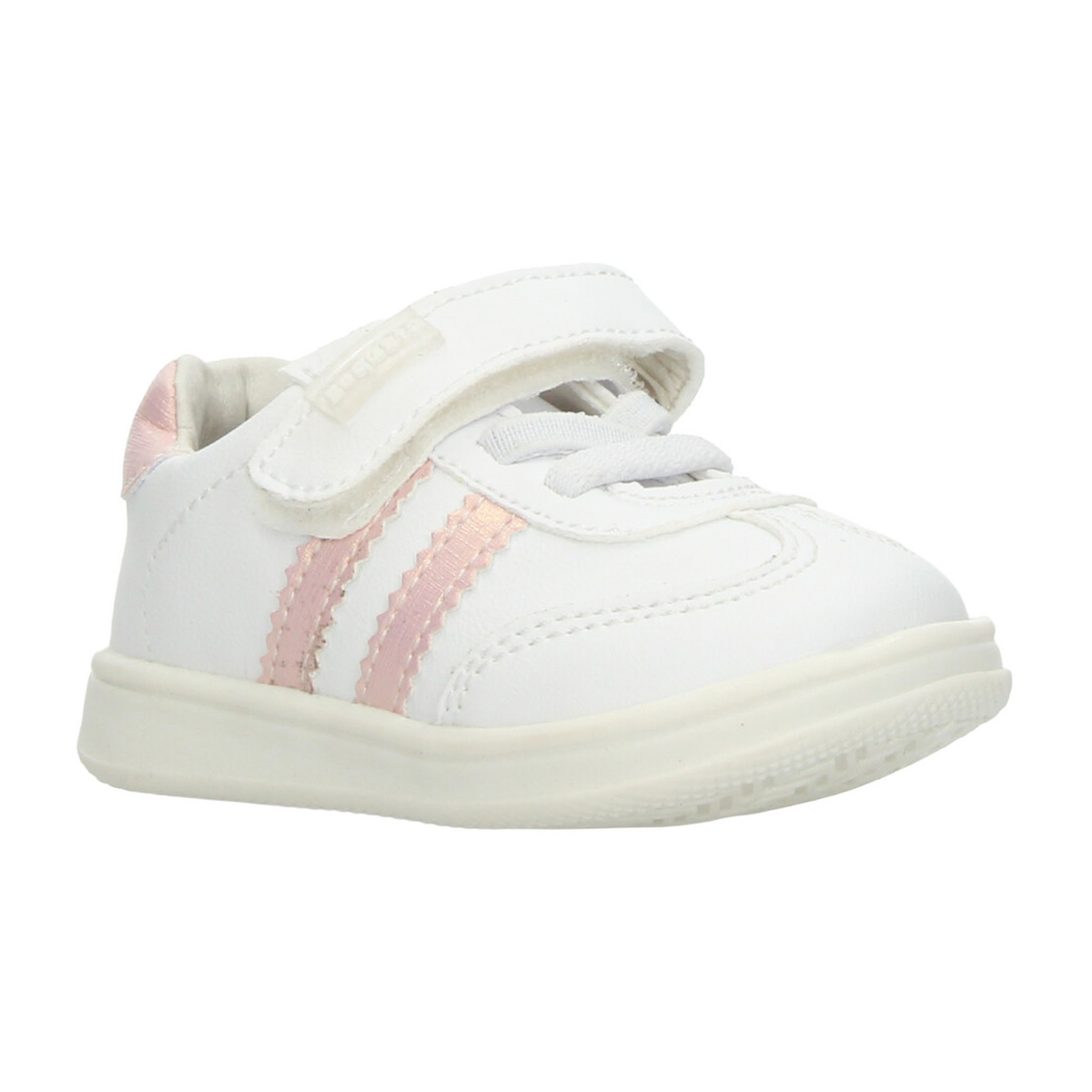 Tenis Coqueta Niña Blanco Casual Cinta Adhesiva Infantil T11-14, foto 2 de 10