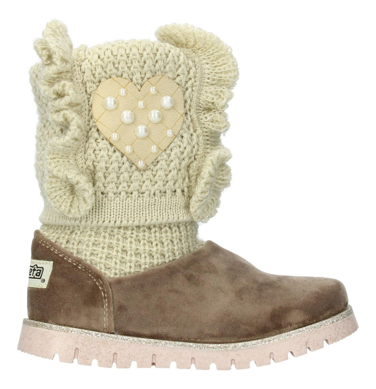 Bota Coqueta Para Niña 98068-l Amarillo [cta863], foto 1 de 6