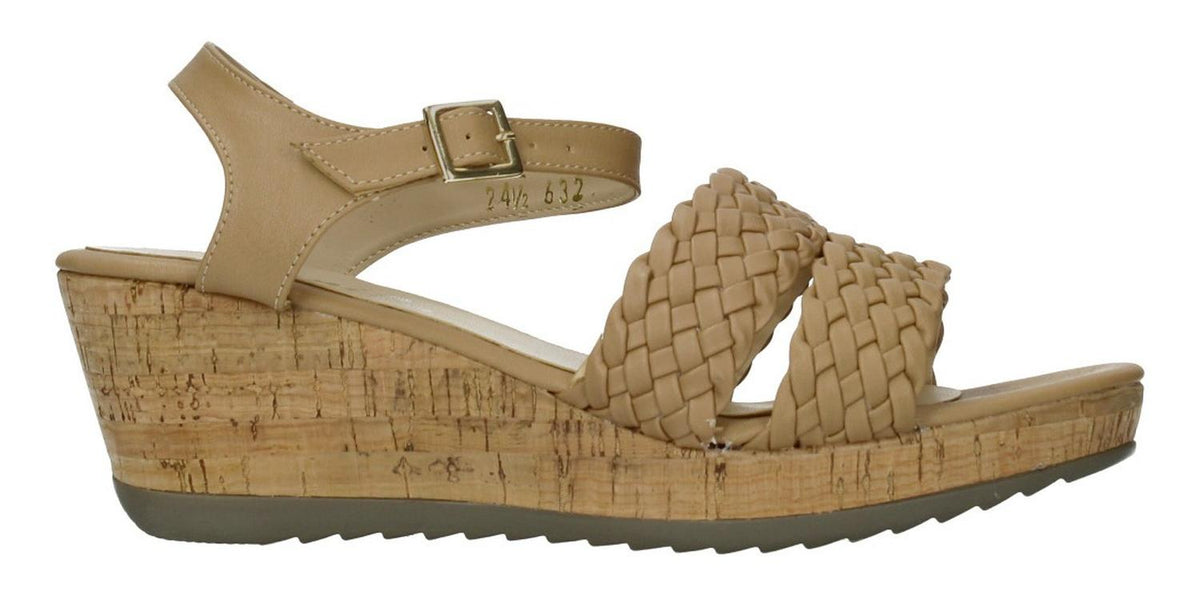 Sandalias Manila Para Mujer 632 Cafe [mla291], foto 1 de 6