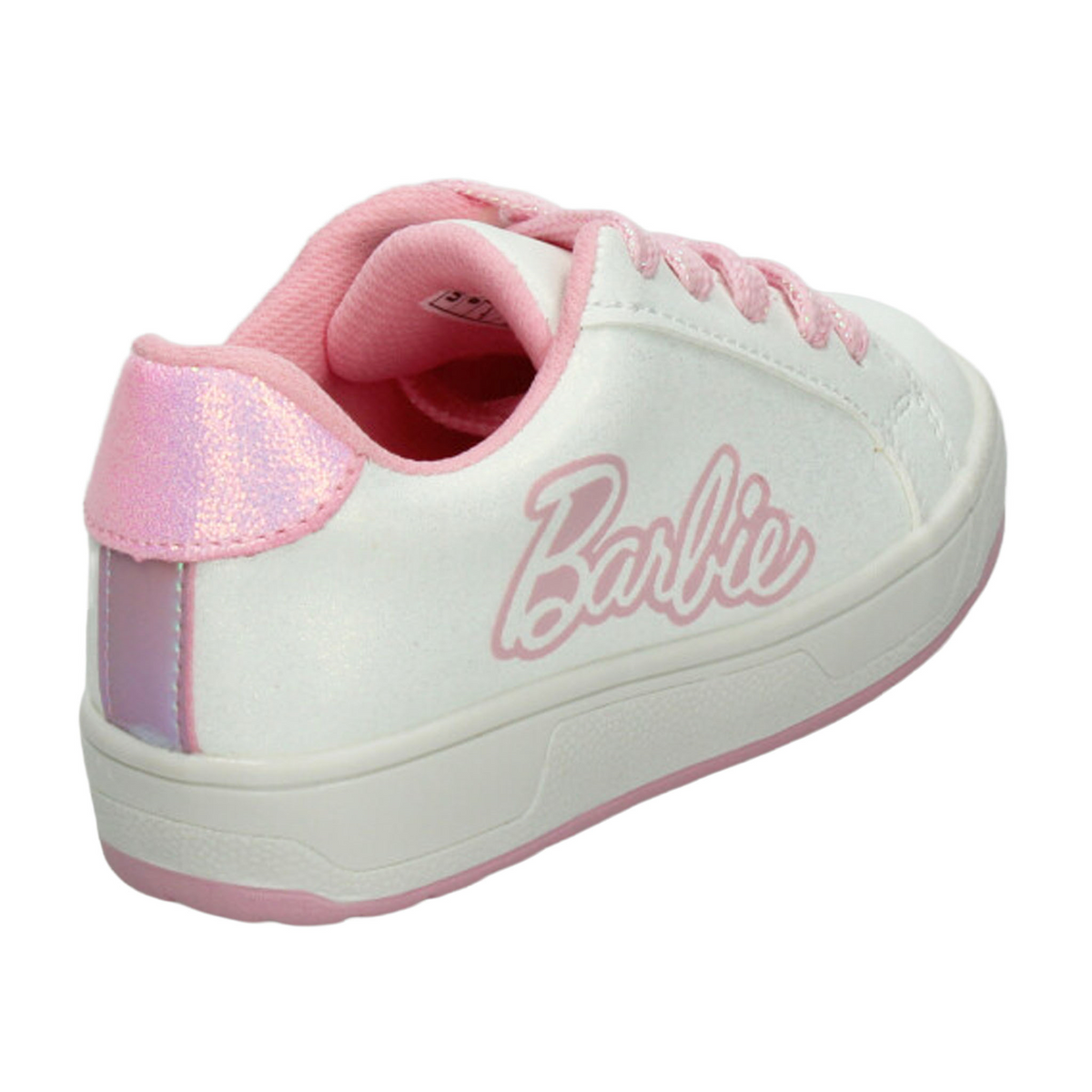 Tenis Barbie Niña Blanco Rosa Casual Infantil T15-18, foto 3 de 10