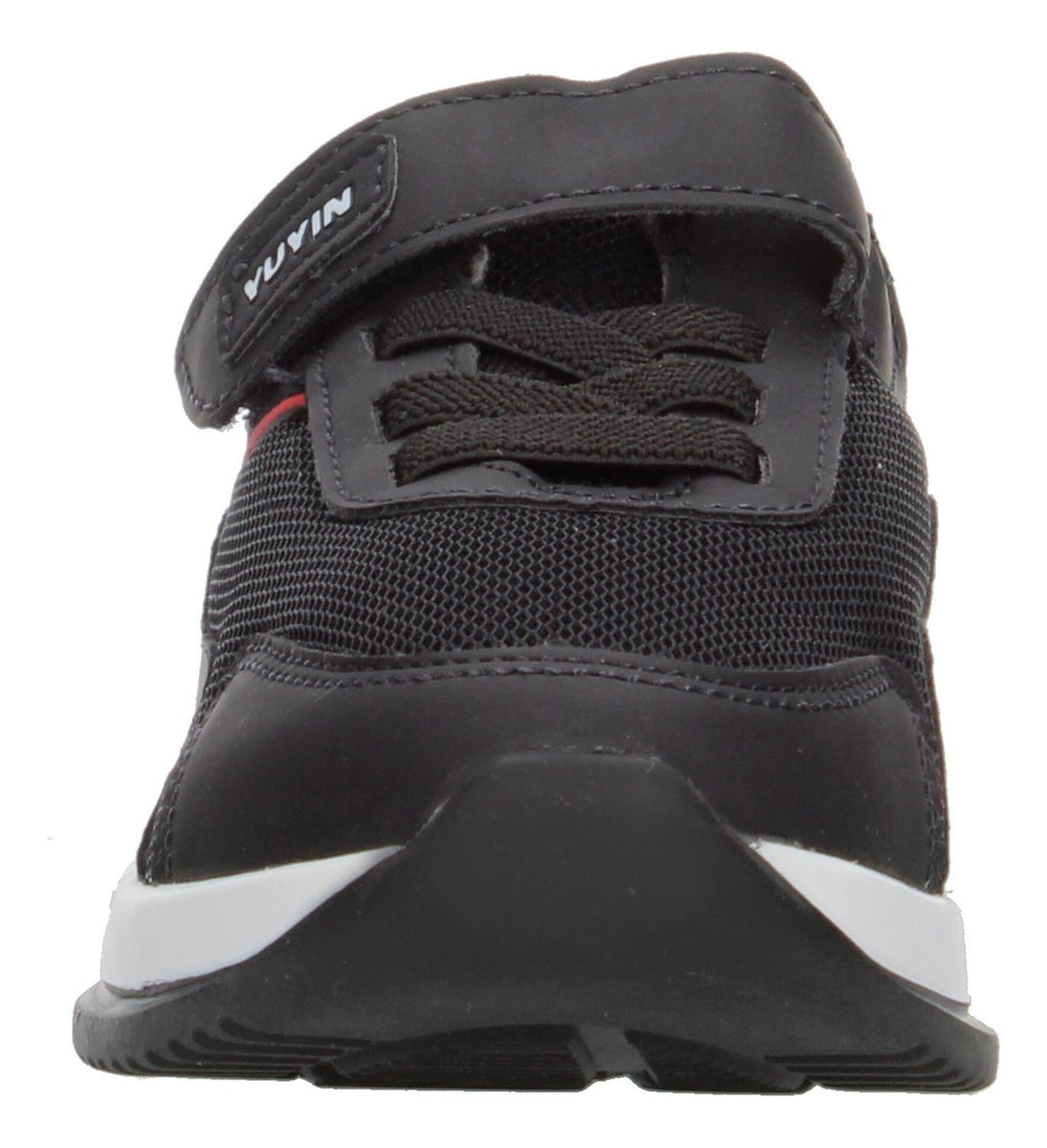 Tenis Yuyin Negro Con Velcro Cintas Elásticas Para Niño, foto 6 de 8