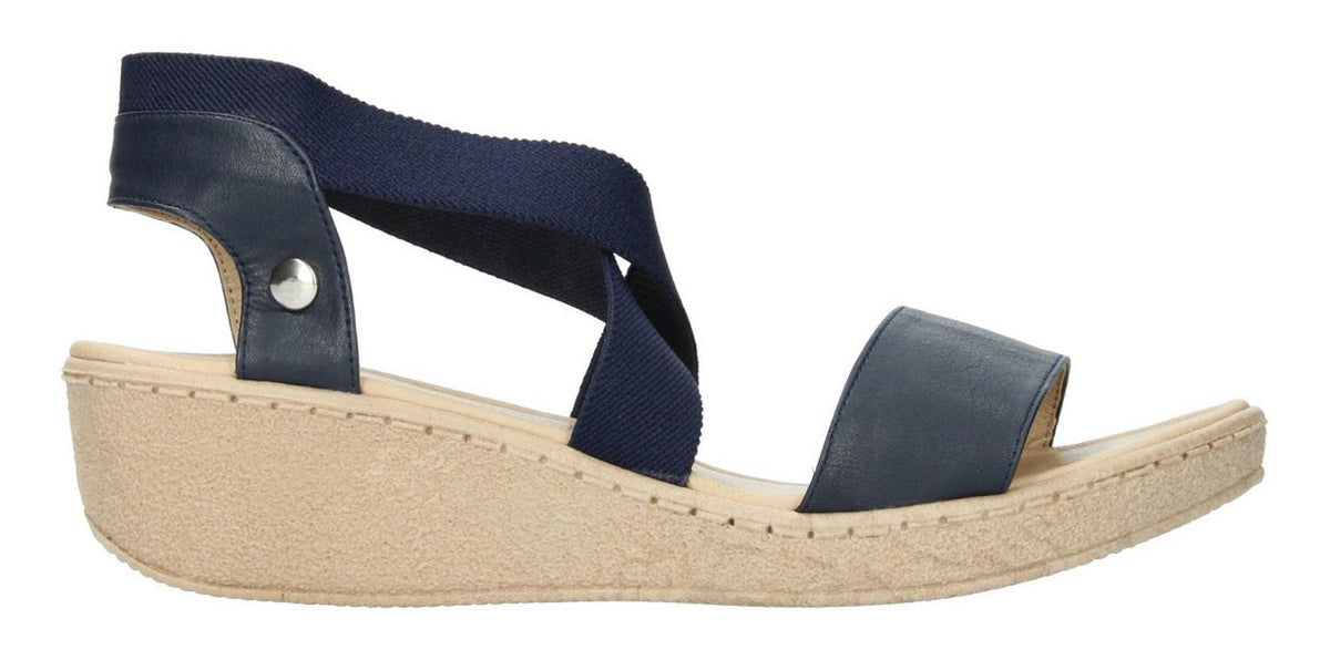 Sandalias Perez Lete Para Mujer 63093 Azul Marino [plt195], foto 1 de 6