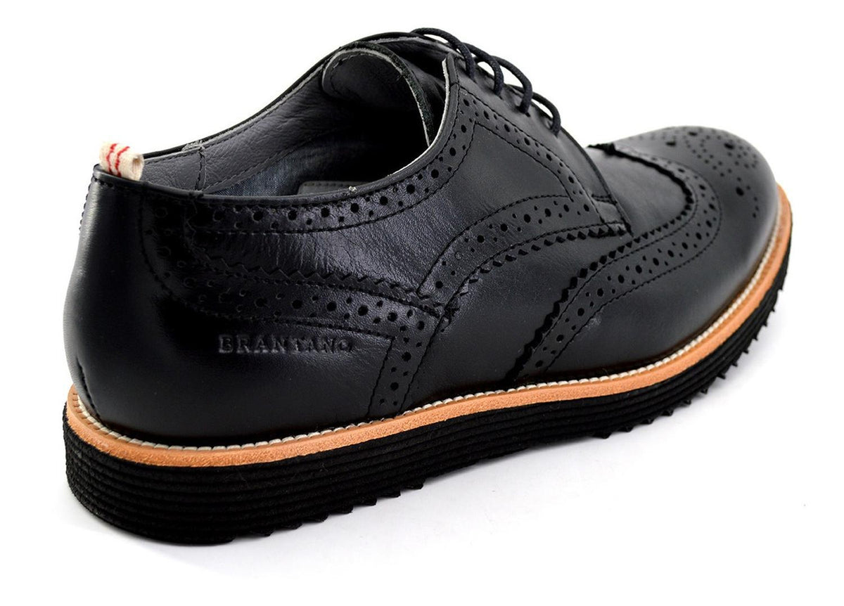 Zapato Casual Brantano Para Hombre 1610 Negro [btn21], foto 4 de 6