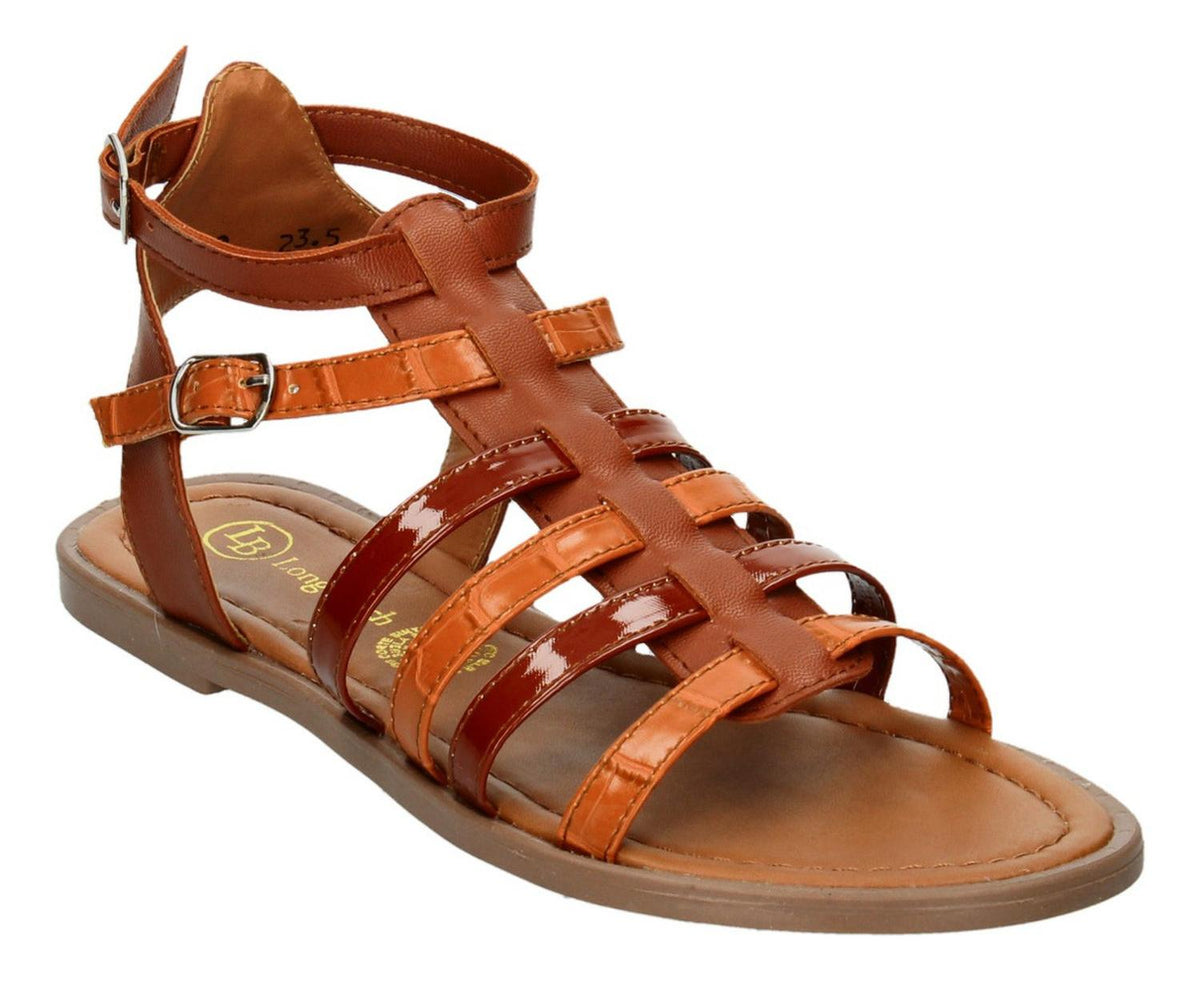 Sandalias Long Beach Para Mujer 182 Cafe [lbe95], foto 4 de 10
