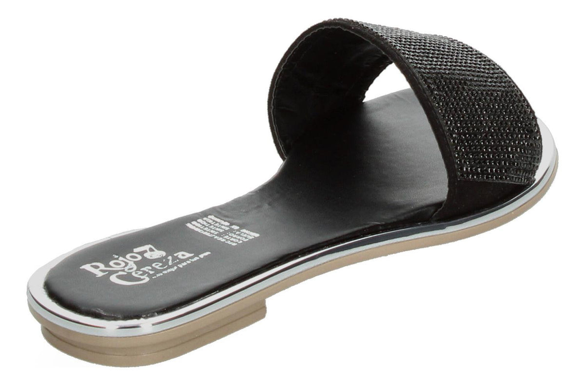 Sandalias Rojo Cereza Negro Para Mujer [rce62], foto 5 de 10