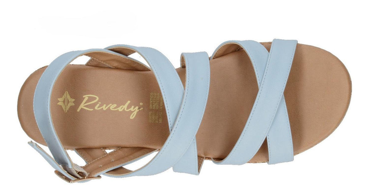 Sandalias Rivedy Para Mujer 1107 Azul [rve5], foto 8 de 10
