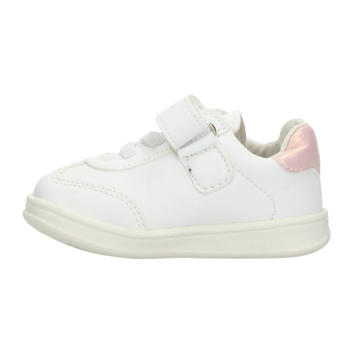 Tenis Coqueta Niña Blanco Casual Cinta Adhesiva Infantil T11-14, foto 5 de 10