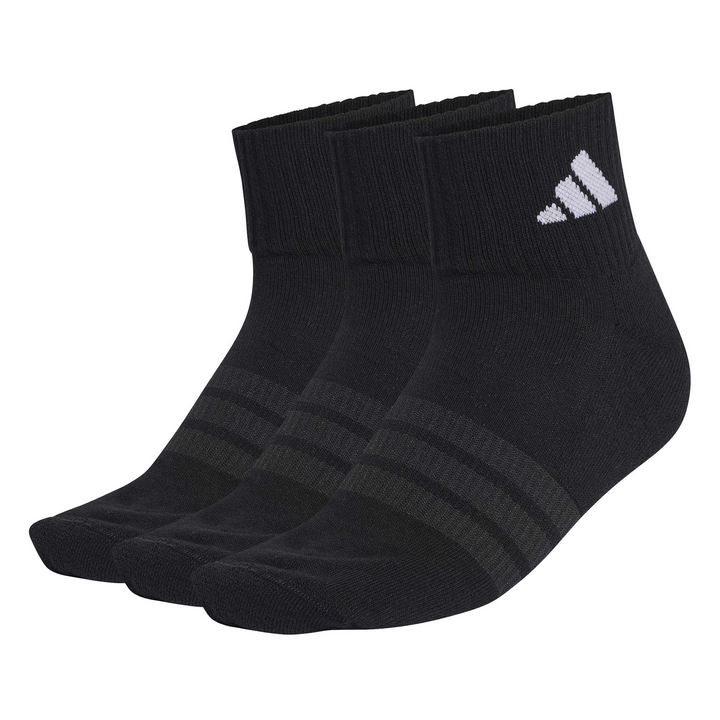 Calcetines Adidas Cushioned Negro Casual 3 Pares Unisex