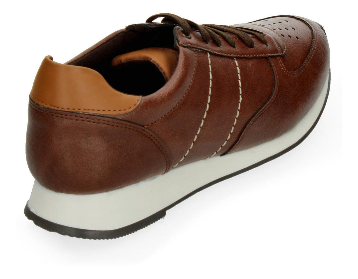 Tenis Lugo Conti Para Hombre H03222 Cafe [lug5], foto 4 de 10