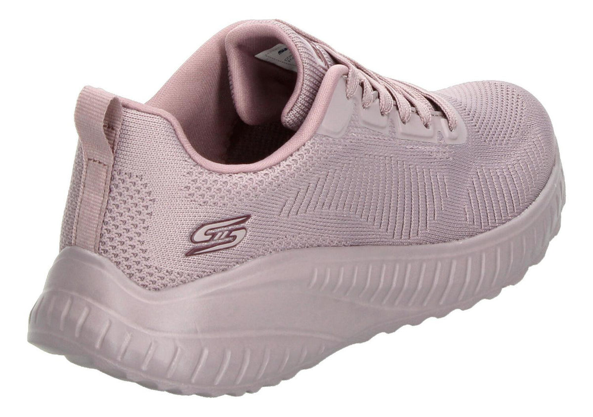 Tenis Skechers Mujer Boss Color Violeta Cintas Para Dama, foto 3 de 10