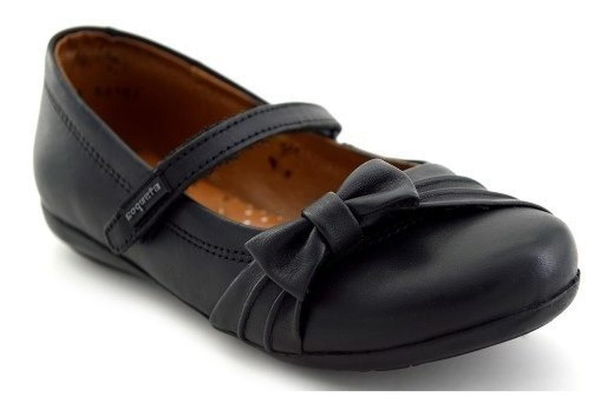 Zapato Escolar Coqueta Para Niña 54102-a Negro [cta479], foto 3 de 6