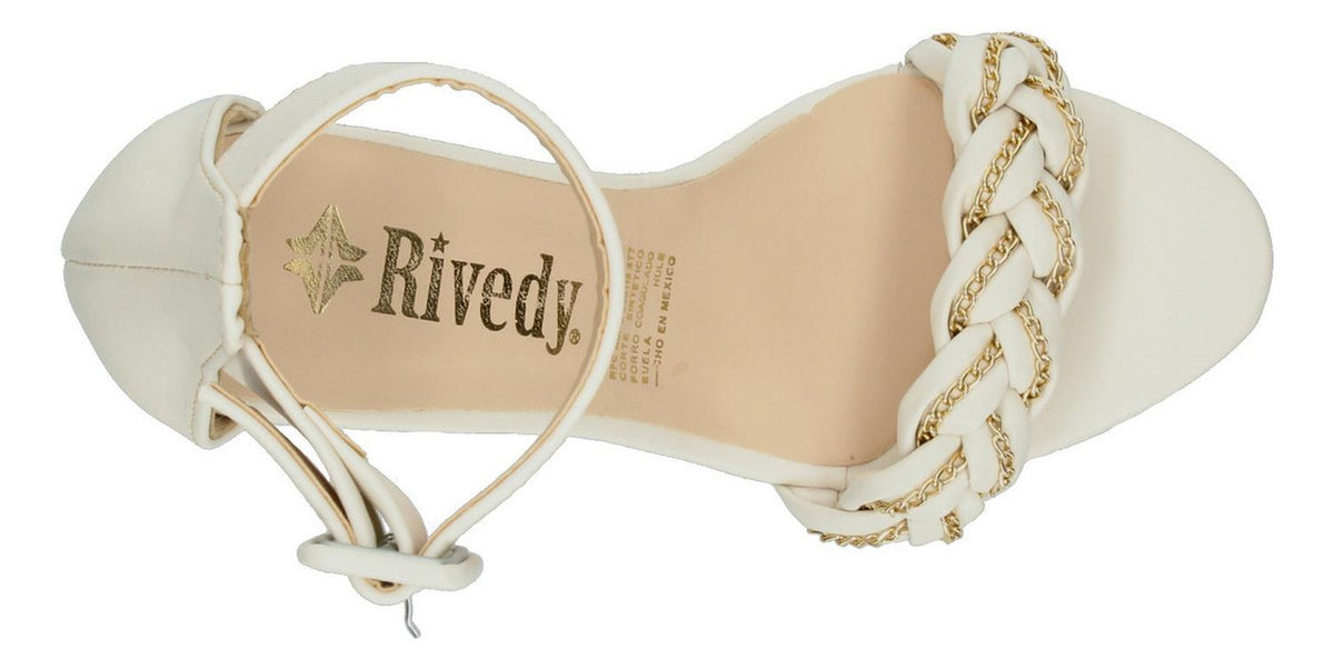 Sandalias Con Plataforma Rivedy Blanco Para Mujer [rve28], foto 9 de 11