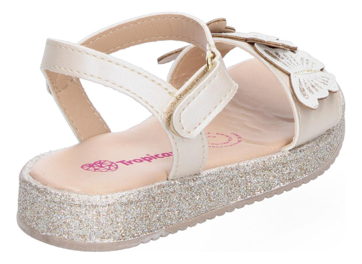 Sandalias Tropicana Dorado Para Niña [tro1440], foto 5 de 7