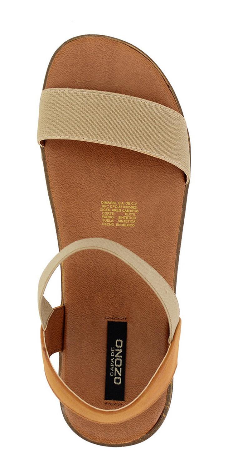 Sandalias Ozono Para Mujer 392811-2 Beige [ozo2561], foto 5 de 6
