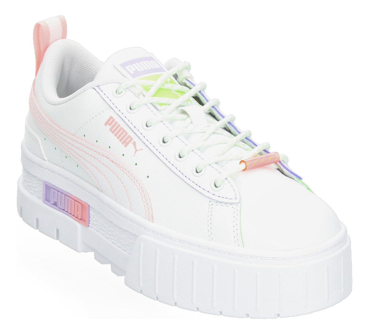 Tenis Puma Mujer Mayze Cosmic Girl Blanco Plataforma Dama Jr, foto 4 de 10