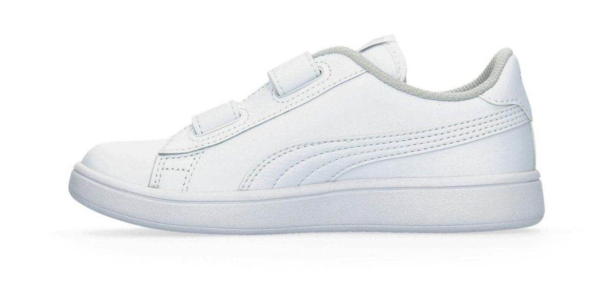 Tenis Puma Smash L V2 Blanco Para Niño [pum393], foto 3 de 9