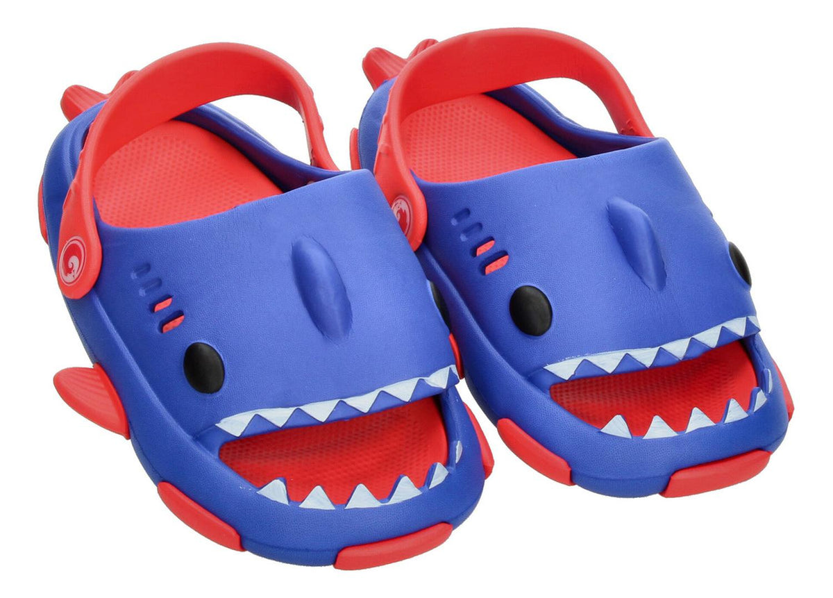 Sandalias De Tiburón Azul Para Niño [hul37], foto 3 de 10