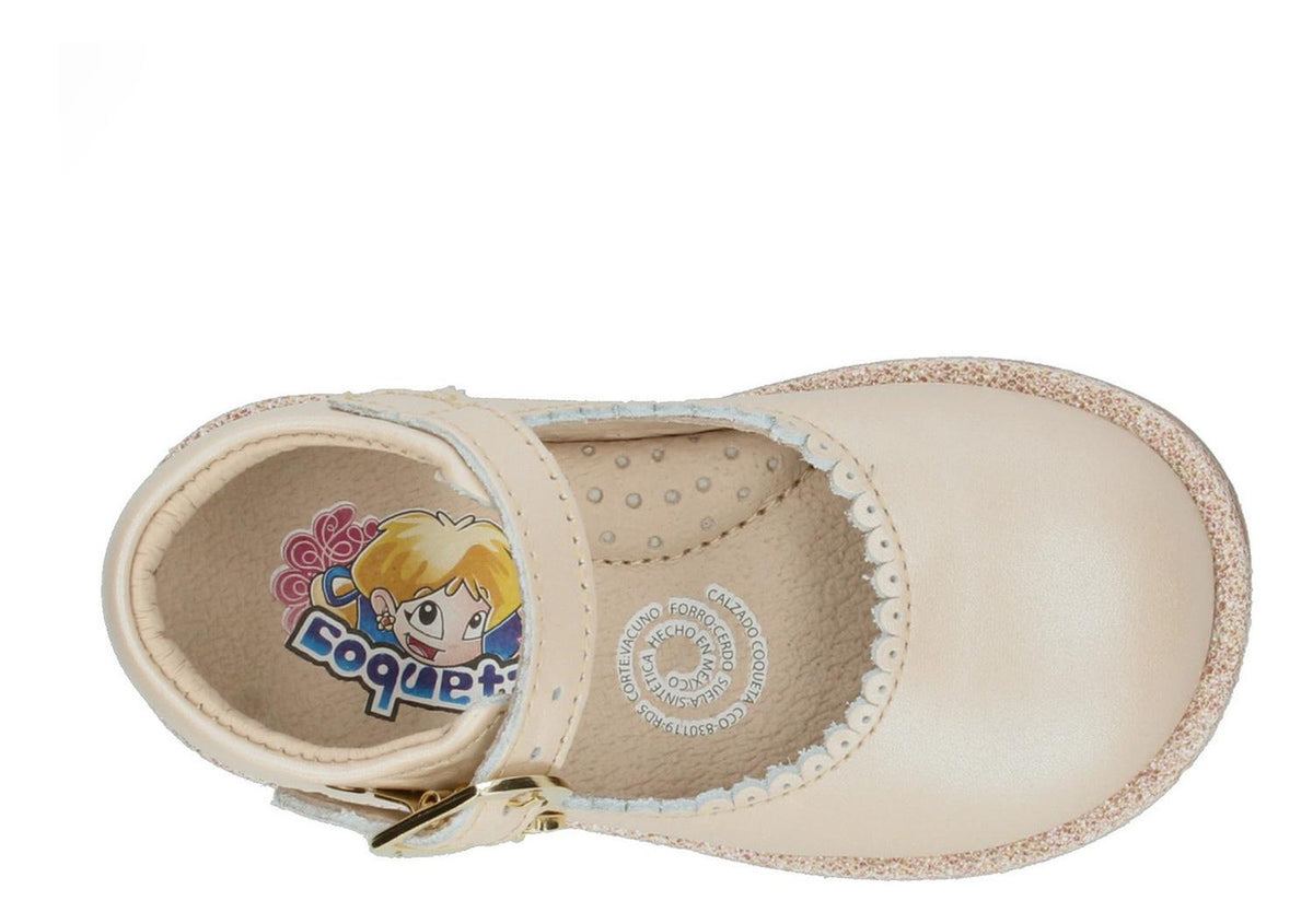 Zapato Casual Coqueta Beige Para Niña [cta944], foto 9 de 11