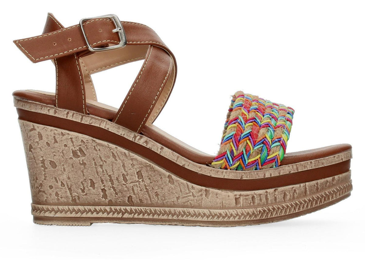 Sandalias Perez Lete Para Mujer 63183 Cafe [plt267], foto 2 de 10