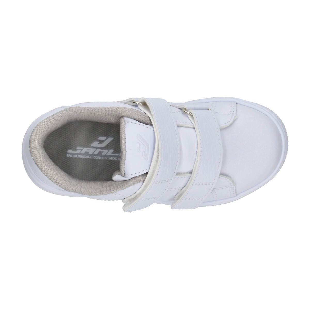 Tenis Escolar Janlo Blanco para Niño T18-22 [JLO98], foto 8 de 10