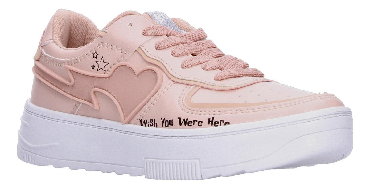 Tenis Gosh Rosa Diseño De Corazon Para Mujer, foto 3 de 10