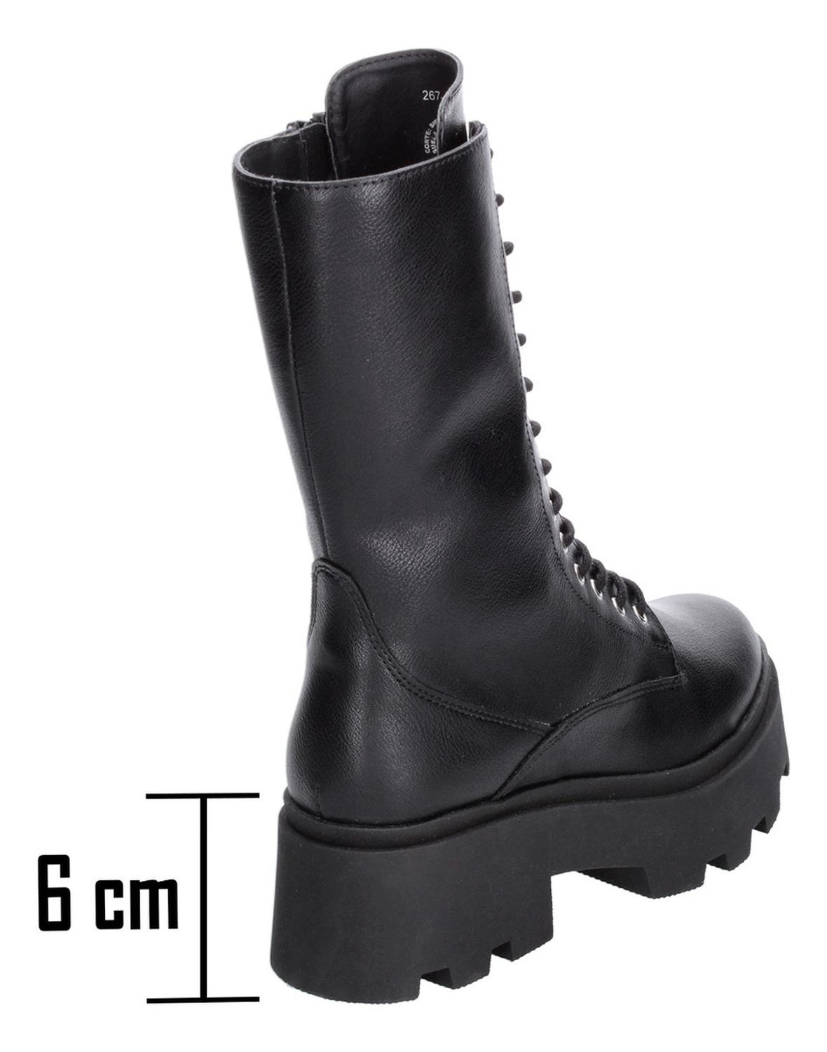 Bota Salamandra Negro Para Mujer [sal72], foto 3 de 8