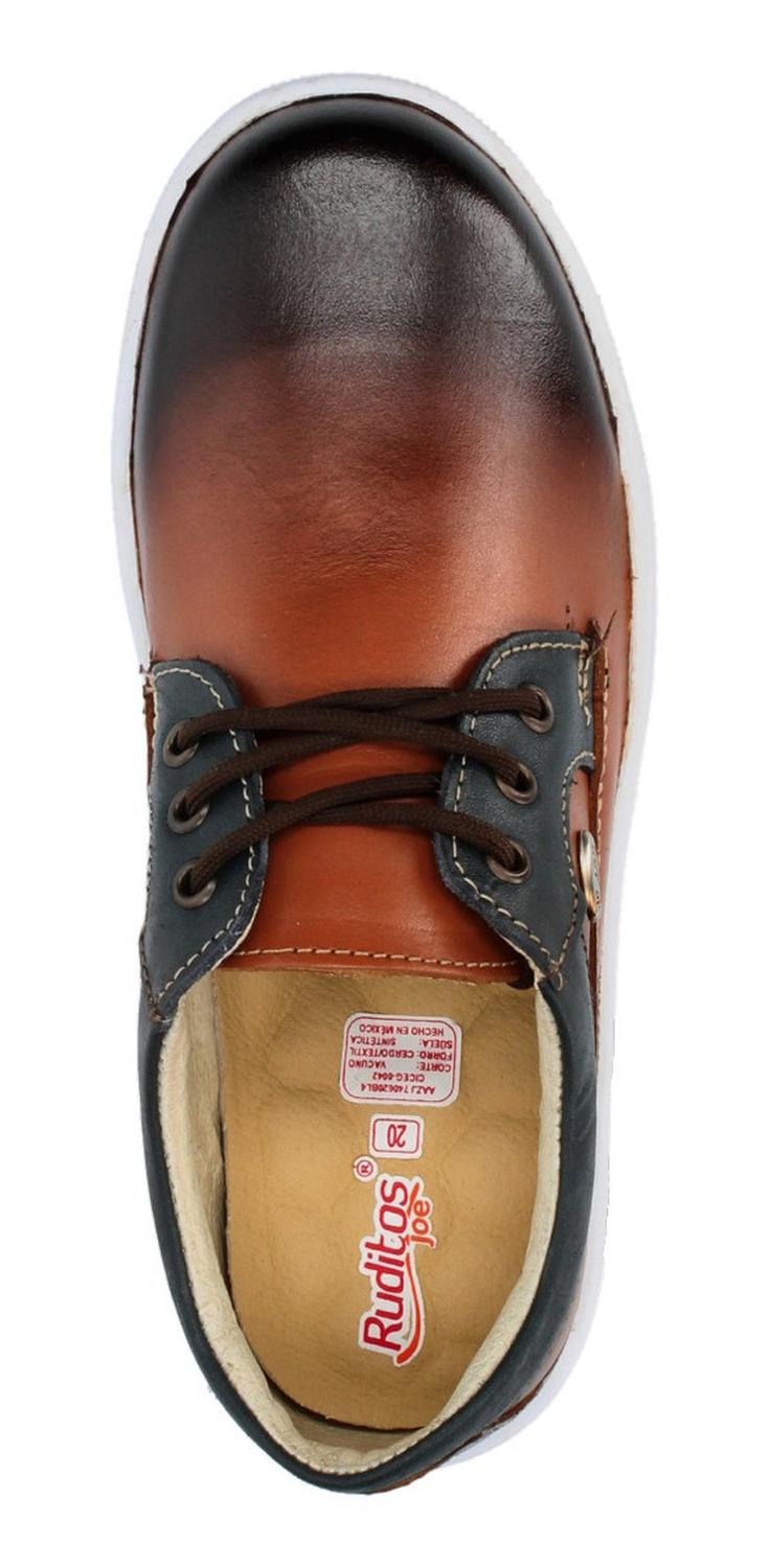 Zapato Casual Ruditos Para Niño 2602 Cafe [rdi7], foto 8 de 10
