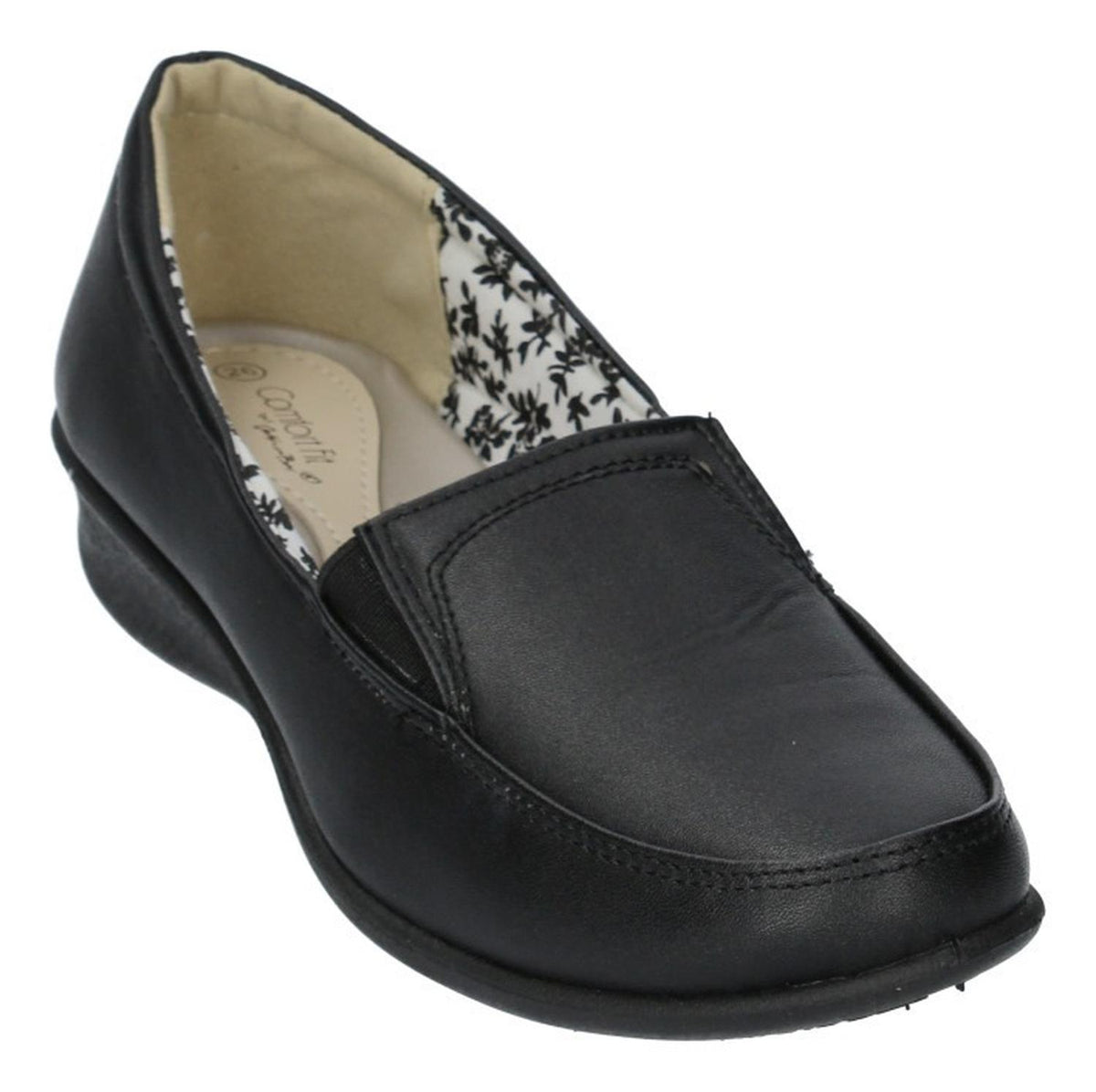 Zapato Confort Confort Fit Para Mujer 16736 Negro [fit38], foto 3 de 6