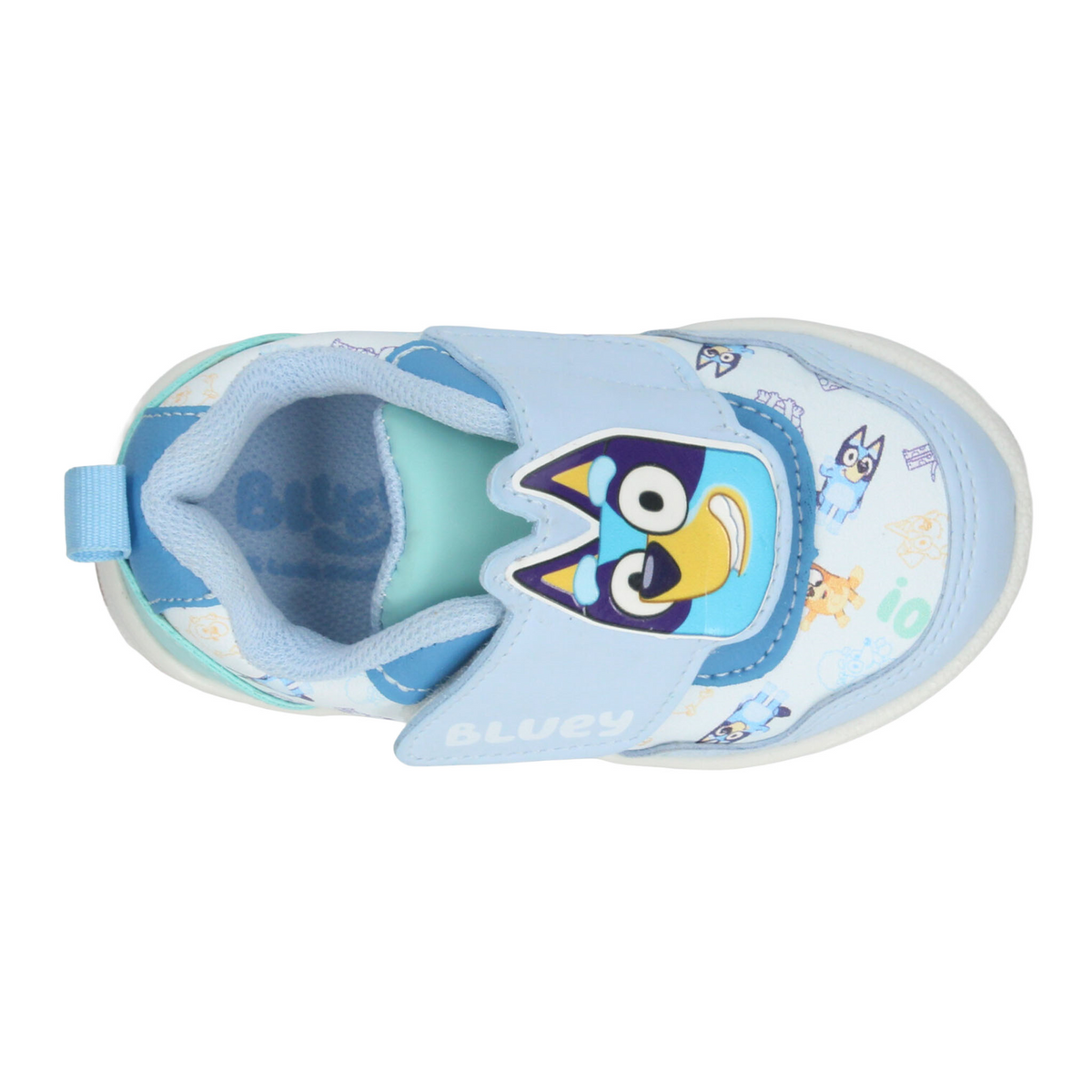 Tenis Bluey Niña Azul Casual Cinta Adhesiva Infantil T15-18, foto 9 de 10