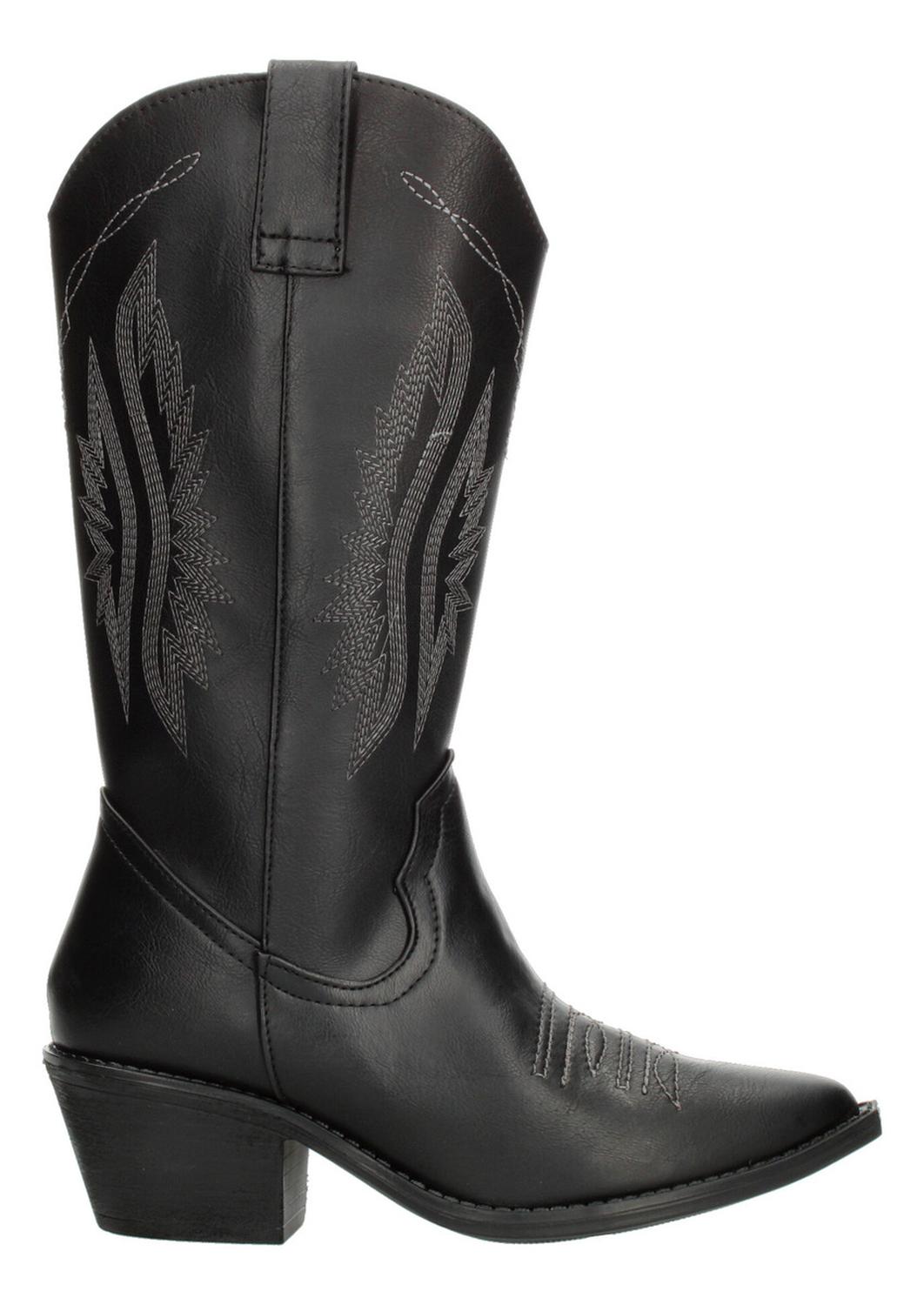 Bota Maquech Negro Para Mujer [mqe4], foto 2 de 9