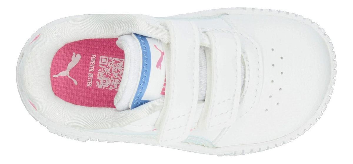 Tenis Puma Niña Carina 2.0 Deep Dive Blanco Velcro (11-16), foto 8 de 8