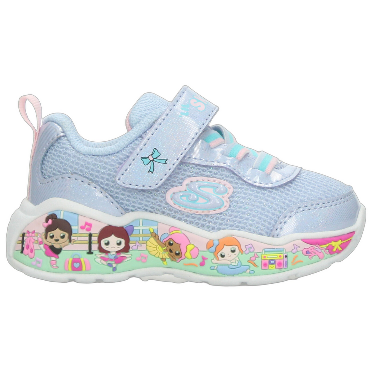 Tenis Skechers Play Scene Niña Azul Deportivo Infantil T11-16, foto 10 de 10