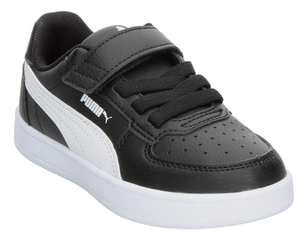 Tenis Niño Puma Rickie Caven 2.0 Ac Ps Negro Sneakers Original Casual Ligero Cintas Ajustable, foto 4 de 10